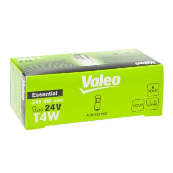 23 р. Лампа 24V T4W BA9s (1шт.) Essential VALEO VALEO 032962  с доставкой в г. Пермь. Увеличить фотографию 3