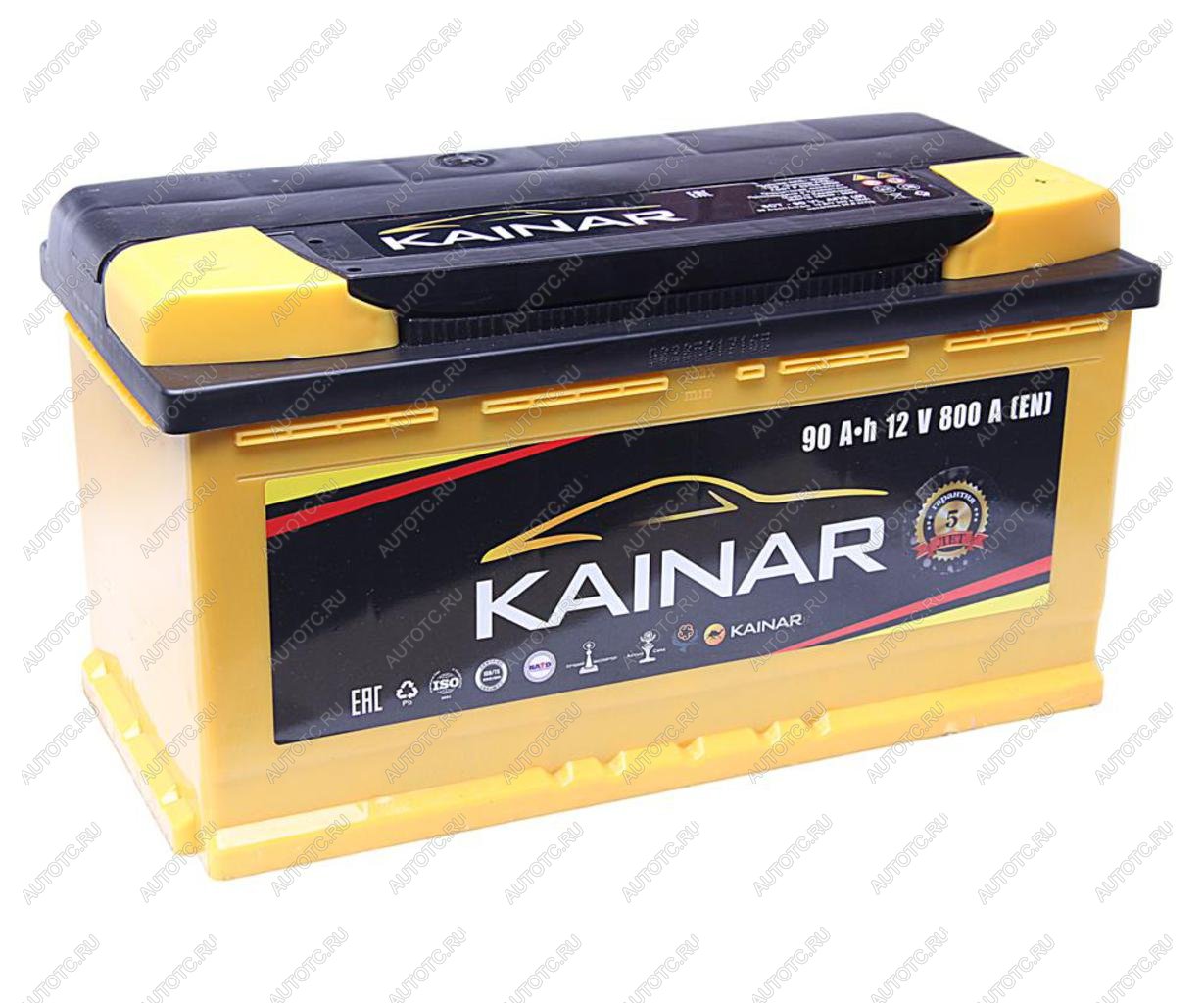10 999 р. Аккумулятор KAINAR 90Ач обратная полярность KAINAR 6ст90(0)  с доставкой в г. Пермь