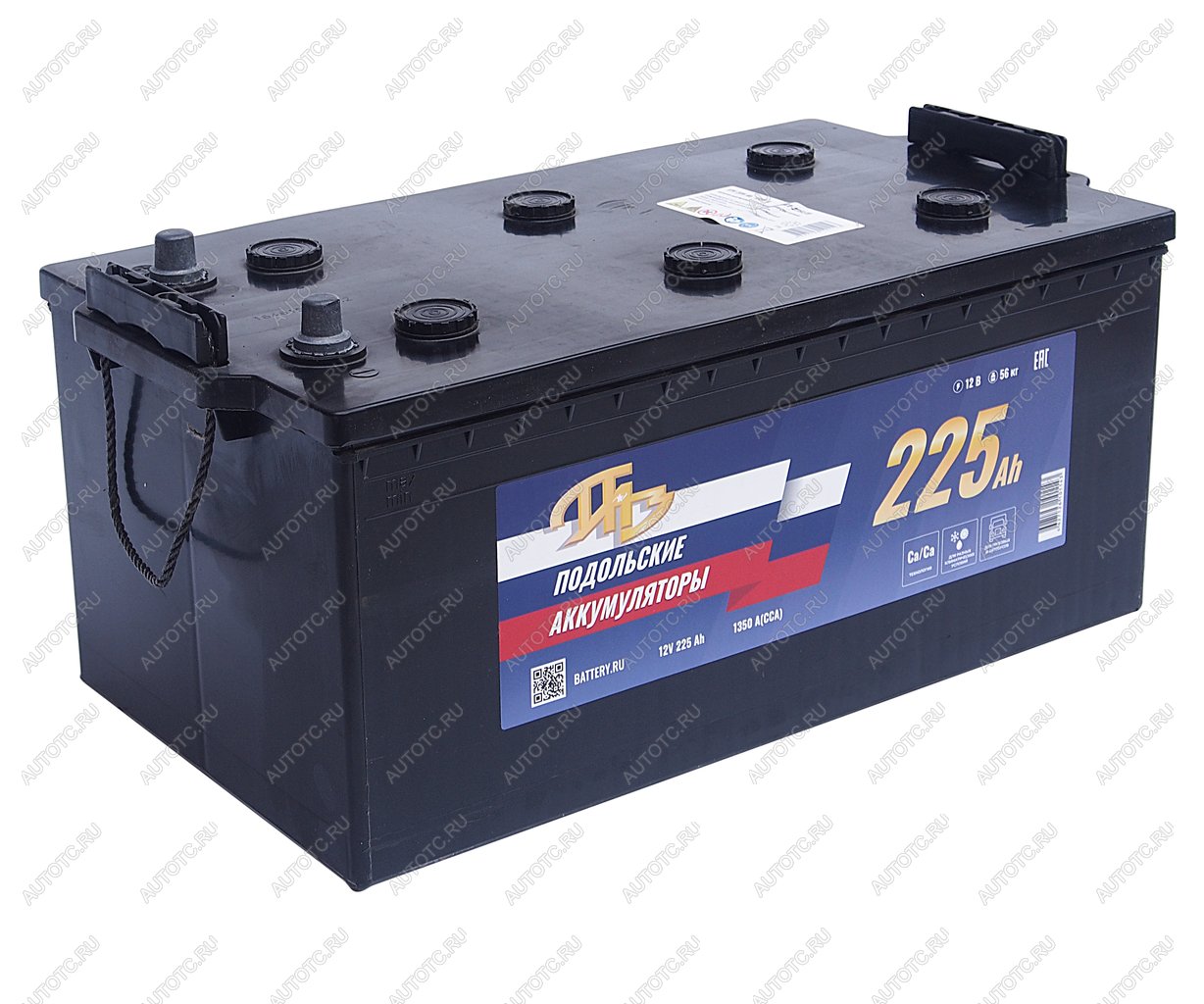 21 649 р. Аккумулятор ПОДОЛЬСК 225Ач обратная полярность ПОДОЛЬСК 6ст225(3)  с доставкой в г. Пермь