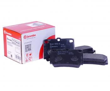 3 599 р. Колодки тормозные MITSUBISHI Pajero Sport,Montero Sport (98-09) (2.5 D3.0) задние (4шт.) BREMBO BREMBO p54026  с доставкой в г. Пермь. Увеличить фотографию 1