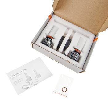 4 849 р. Лампа светодиодная 12V H8H11H16 PGJ19-123 +120% 6000K (2шт.) Led Cool White Ledriving SPK OSRAM OSRAM 64211dwspk  с доставкой в г. Пермь. Увеличить фотографию 3