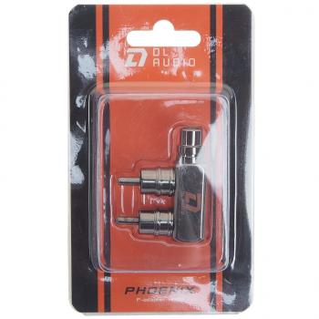389 р. Переходник RCA-2RCA DL AUDIO DL AUDIO phoenix adapter 1f2m  с доставкой в г. Пермь. Увеличить фотографию 2