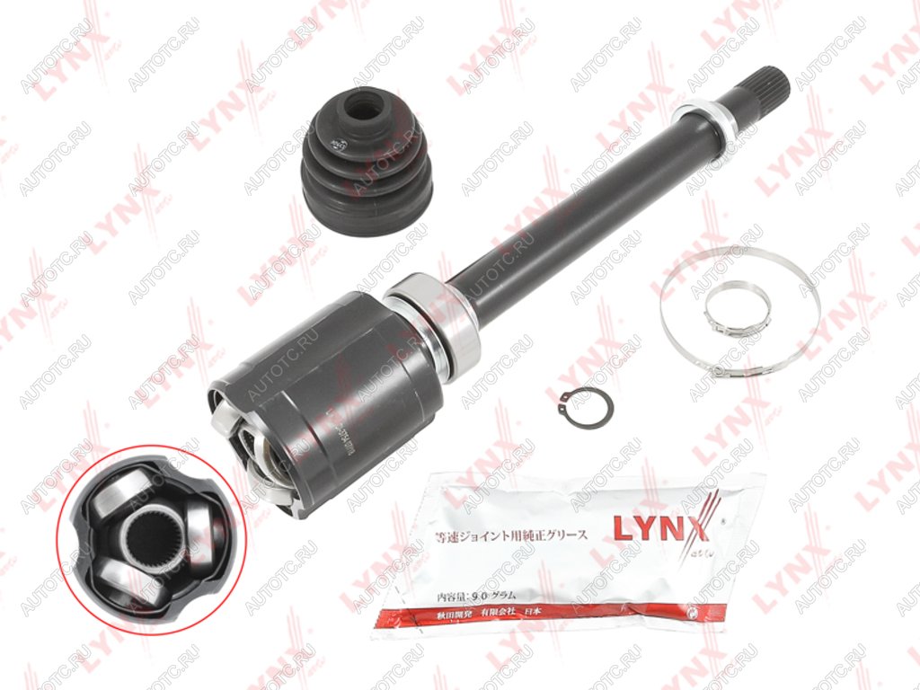 9 249 р. ШРУС внутренний NISSAN Qashqai (08-14) правый LYNX LYNX ci3754  с доставкой в г. Пермь
