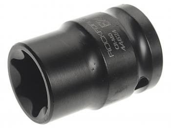 193 р. Головка торцевая 12 TORX E24 ударная ROCKFORCE ROCKFORCE rf-44624  с доставкой в г. Пермь. Увеличить фотографию 1