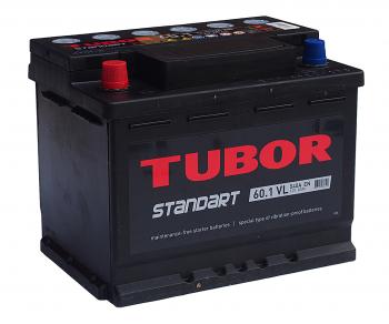 8 999 р. Аккумулятор TUBOR Standart 60Ач TUBOR 6ст60(1)  с доставкой в г. Пермь. Увеличить фотографию 1