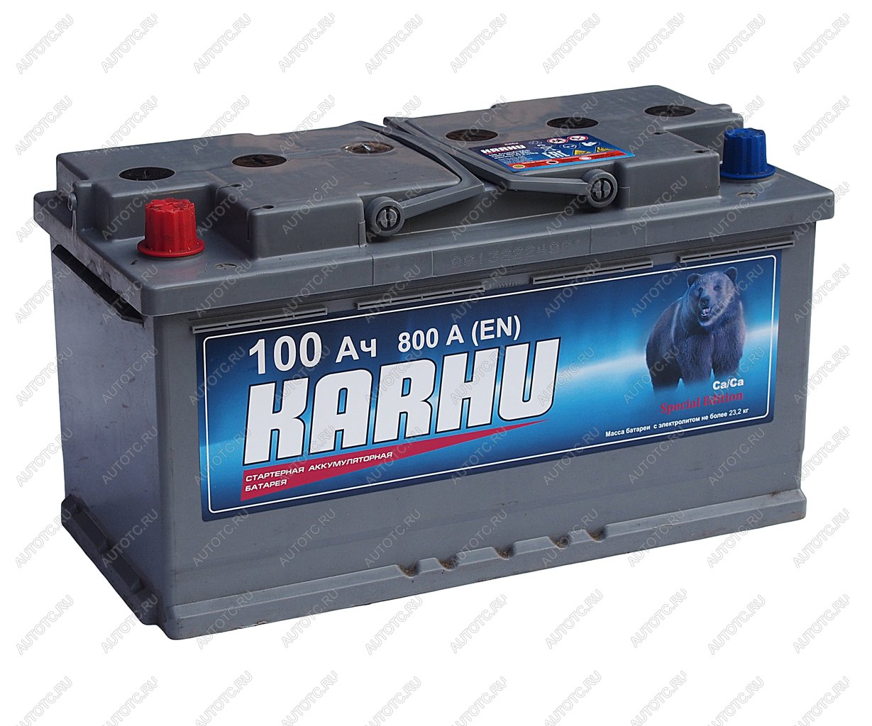 11 499 р. Аккумулятор KARHU 100Ач KARHU 6ст100(1)  с доставкой в г. Пермь
