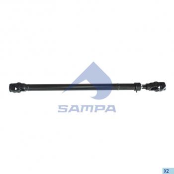 13 999 р. Вал карданный VOLVO FH12 колонки рулевой L=789мм SAMPA SAMPA 035.392  с доставкой в г. Пермь. Увеличить фотографию 1