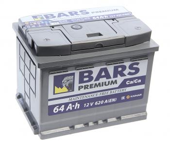 Аккумулятор BARS Premium 64Ач KAINAR 6ст64(1)