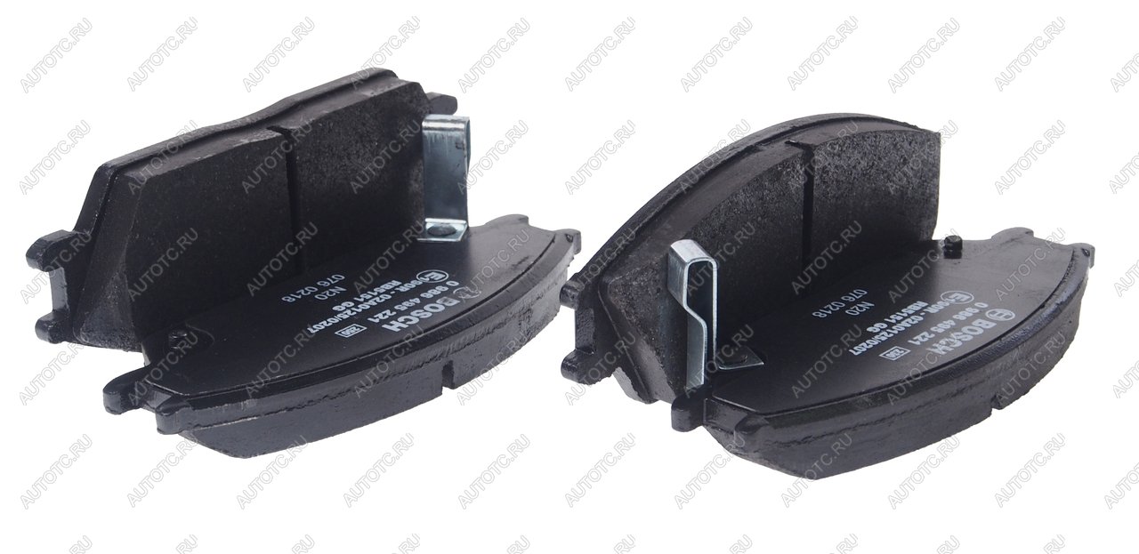 1 499 р. Колодки тормозные передние (4шт.) BOSCH Hyundai Getz TB хэтчбэк 5 дв. рестайлинг (2005-2010)  с доставкой в г. Пермь