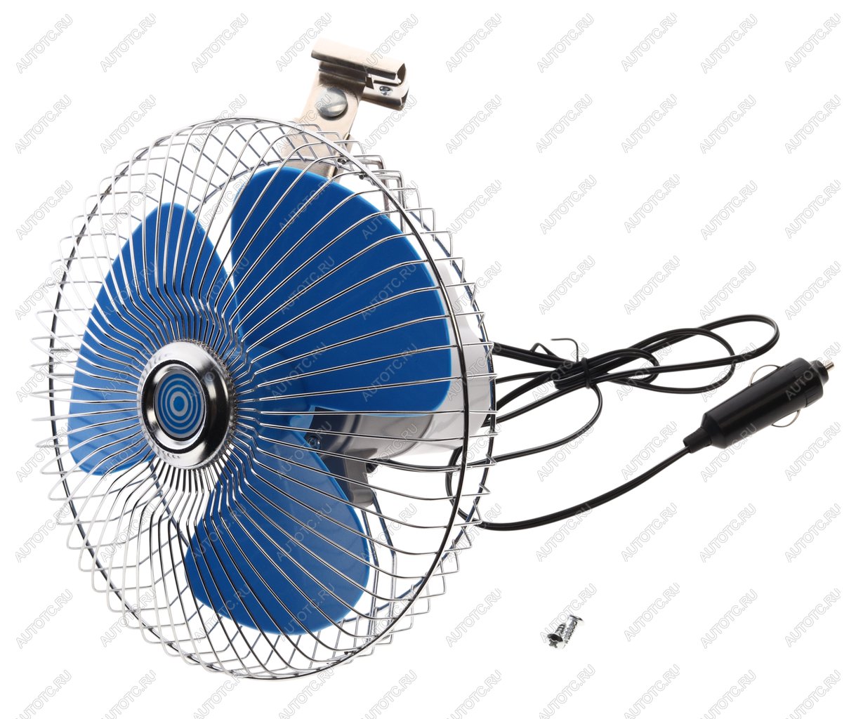 1 059 р. Вентилятор в салон 24V 8 (с решеткой металл) 21см SKYWAY SKYWAY s01901006  с доставкой в г. Пермь