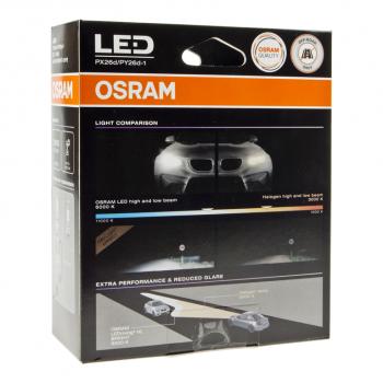 8 999 р. Лампа светодиодная 12V H7H18 PX26dPY26d-1 +300% 6000K (2шт.) Ledriving HL Bright White OSRAM OSRAM 64210dwbrt-2hfb  с доставкой в г. Пермь. Увеличить фотографию 6