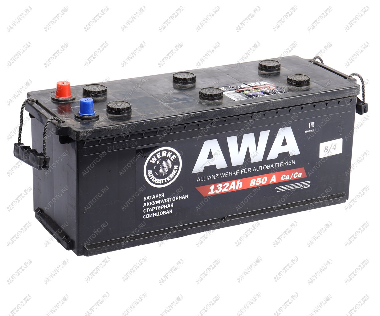 16 449 р. Аккумулятор AWA 132Ач обратная полярность AWA 6ст132(3)  с доставкой в г. Пермь