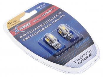 459 р. Лампа светодиодная 12V W5W 2.1х9.5d блистер (2шт.) XENITE XENITE 1009414  с доставкой в г. Пермь. Увеличить фотографию 2
