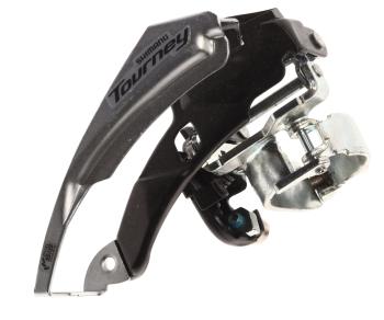 1 039 р. Переключатель велосипедный передний 34.9мм нижняя тяга Tourney SHIMANO SHIMANO fd-ty500  с доставкой в г. Пермь. Увеличить фотографию 1