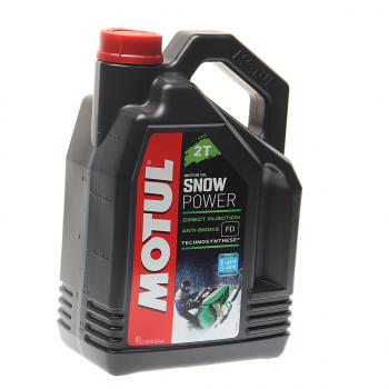 4 749 р. Масло моторное для 2-х тактных двигателей SNOWPOWER ESTER 2T синт.4л MOTUL MOTUL 105888  с доставкой в г. Пермь. Увеличить фотографию 1