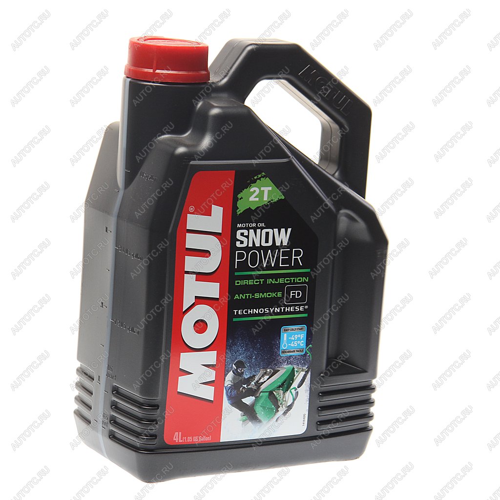 4 749 р. Масло моторное для 2-х тактных двигателей SNOWPOWER ESTER 2T синт.4л MOTUL MOTUL 105888  с доставкой в г. Пермь