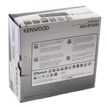 14 399 р. Магнитола автомобильная 1DIN KENWOOD KENWOOD kdc-bt560u dsp  с доставкой в г. Пермь. Увеличить фотографию 7