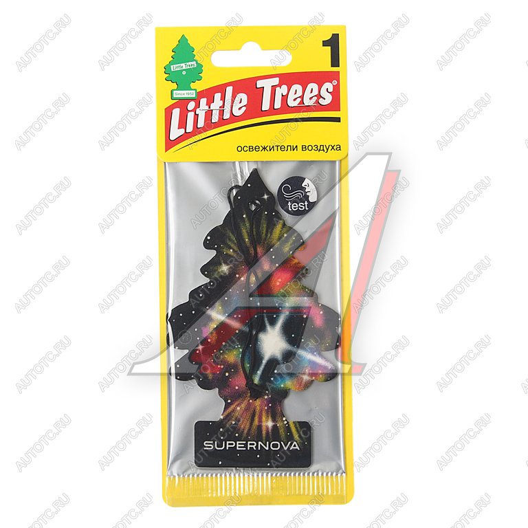 159 р. Ароматизатор подвесной пластина (звездопад) Елочка CAR FRESHNER CAR FRESHNER cf-17303  с доставкой в г. Пермь