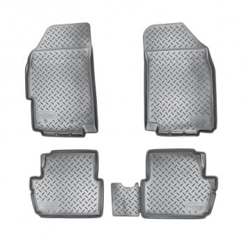 1 999 р. Коврик салона CHEVROLET Spark (11-),RAVON R2 (16-) полиуретан 4шт. NORPLAST NORPLAST npl-po-12-28  с доставкой в г. Пермь. Увеличить фотографию 1