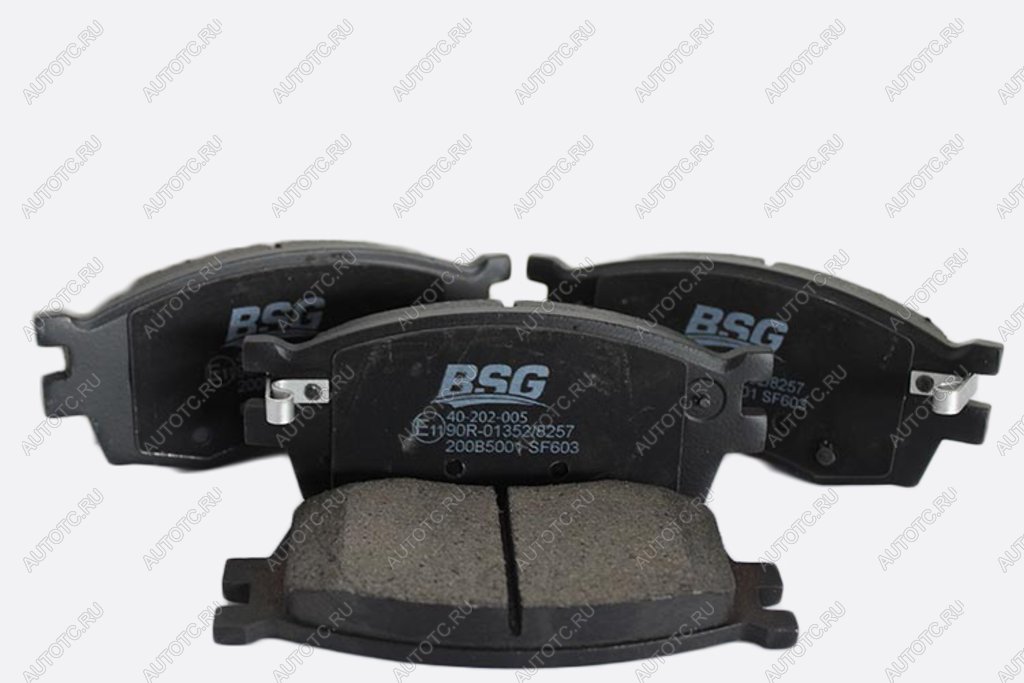 1 059 р. Колодки тормозные HYUNDAI Accent,i20 KIA Rio 3 (05-) передние (4шт.) BSG BSG bsg40200014  с доставкой в г. Пермь