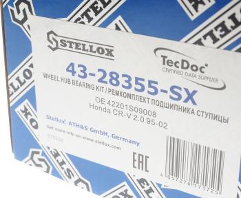 2 979 р. Ступица HONDA CR-V (95-) задняя левая STELLOX STELLOX 43-28355-sx  с доставкой в г. Пермь. Увеличить фотографию 3