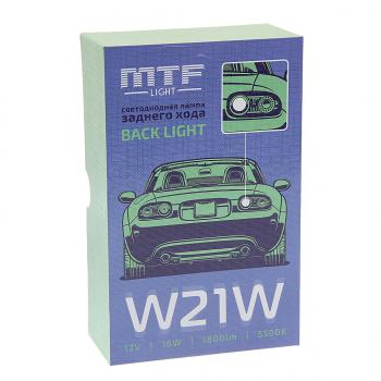 2 599 р. Лампа светодиодная 12V W21W W3x16d бокс (1шт.) MTF MTF rl10w21w  с доставкой в г. Пермь. Увеличить фотографию 3