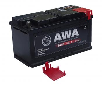 10 449 р. Аккумулятор AWA 90Ач AWA 6ст90(1)  с доставкой в г. Пермь. Увеличить фотографию 2