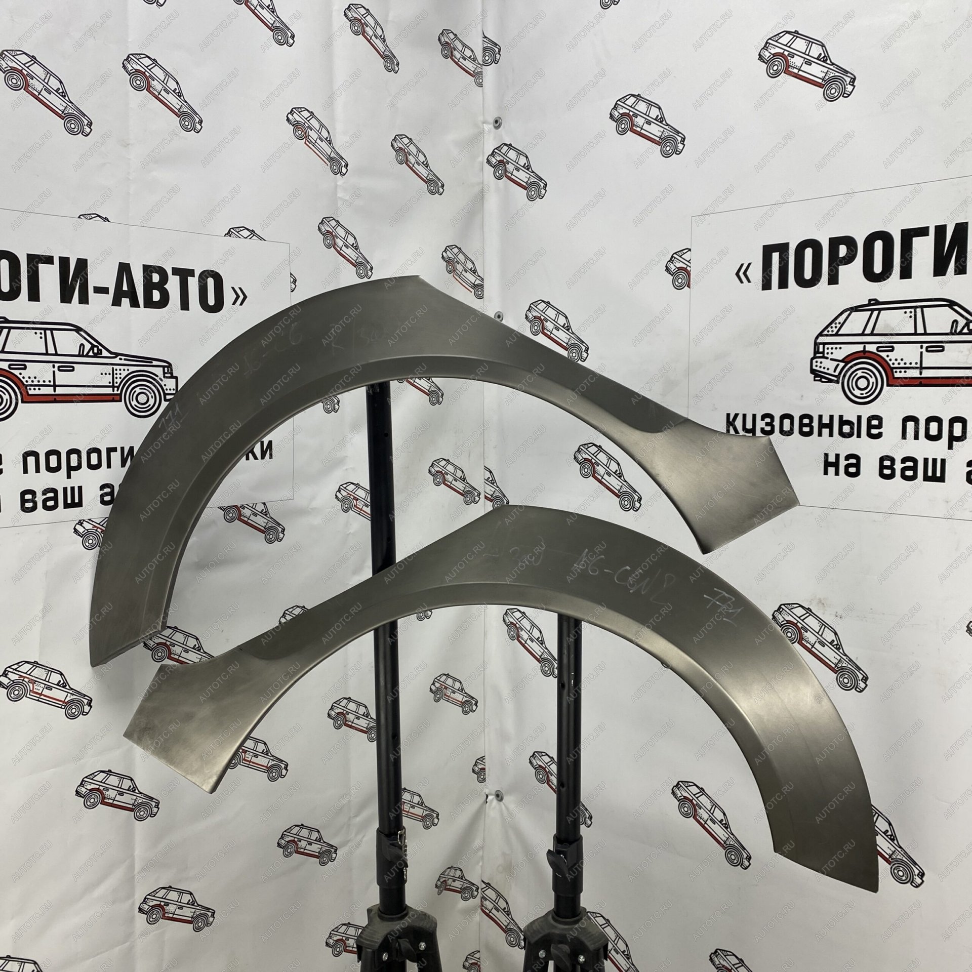 2 199 р. Ремонтные арки задних крыльев (Правая арка) Пороги-Авто   Audi A6  C6 (2004-2010) дорестайлинг, универсал, рестайлинг, универсал (холоднокатаная сталь 0,8мм)  с доставкой в г. Пермь