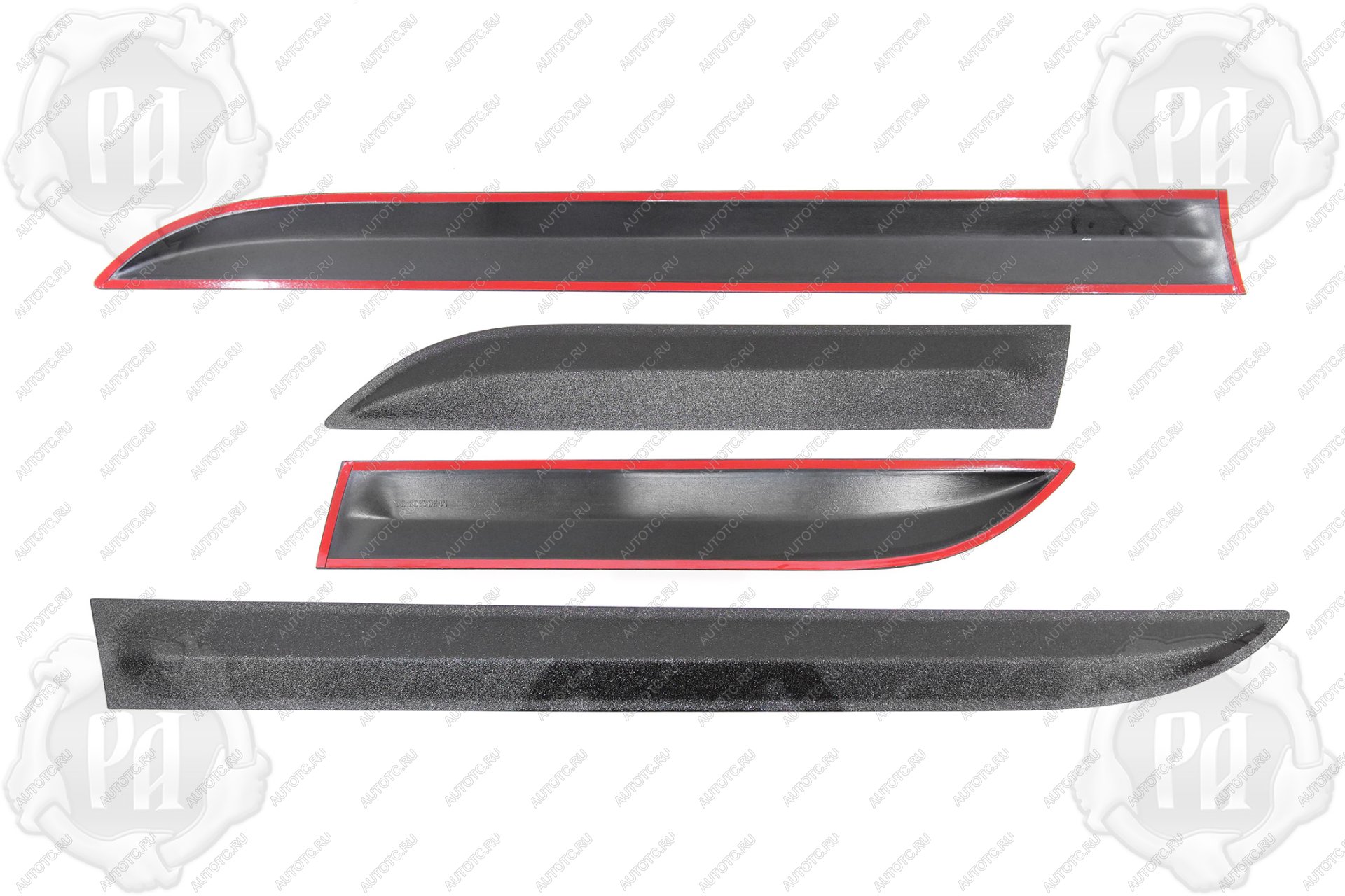 3 899 р. Молдинги на двери Русская Артель  Nissan Almera  G15 (2012-2019) седан (шагрень)  с доставкой в г. Пермь