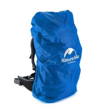 259 р. Чехол влагозащитный Naturehike, для рюкзака, размер S (20-30 л), голубой (уценка)  nh15y001-z-bls_u  с доставкой в г. Пермь. Увеличить фотографию 1