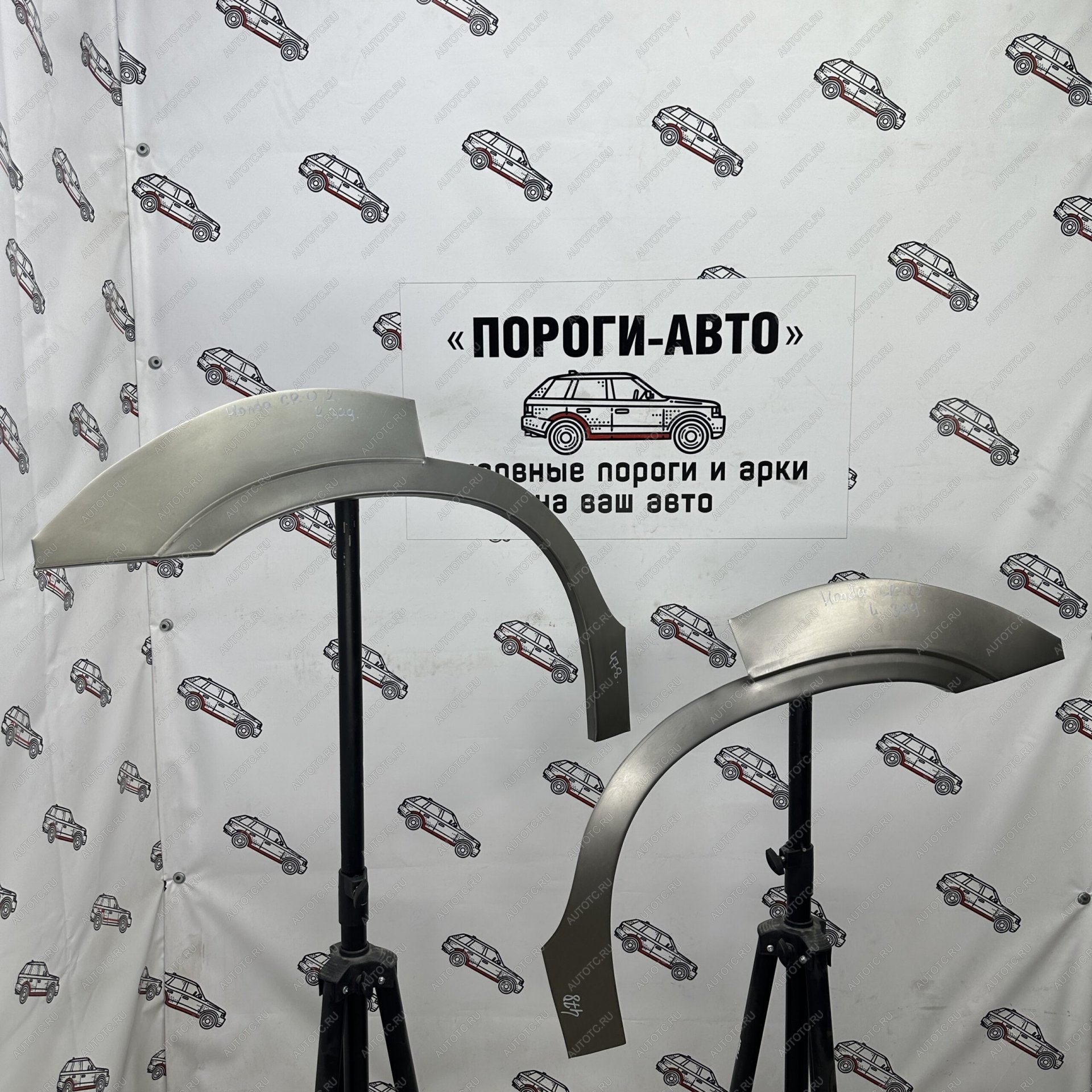 2 199 р. Ремонтные арки задних крыльев (Правая арка) Пороги-Авто Honda CR-V RD4,RD5,RD6,RD7,RD9  дорестайлинг (2001-2004) (холоднокатаная сталь 0,8мм)  с доставкой в г. Пермь