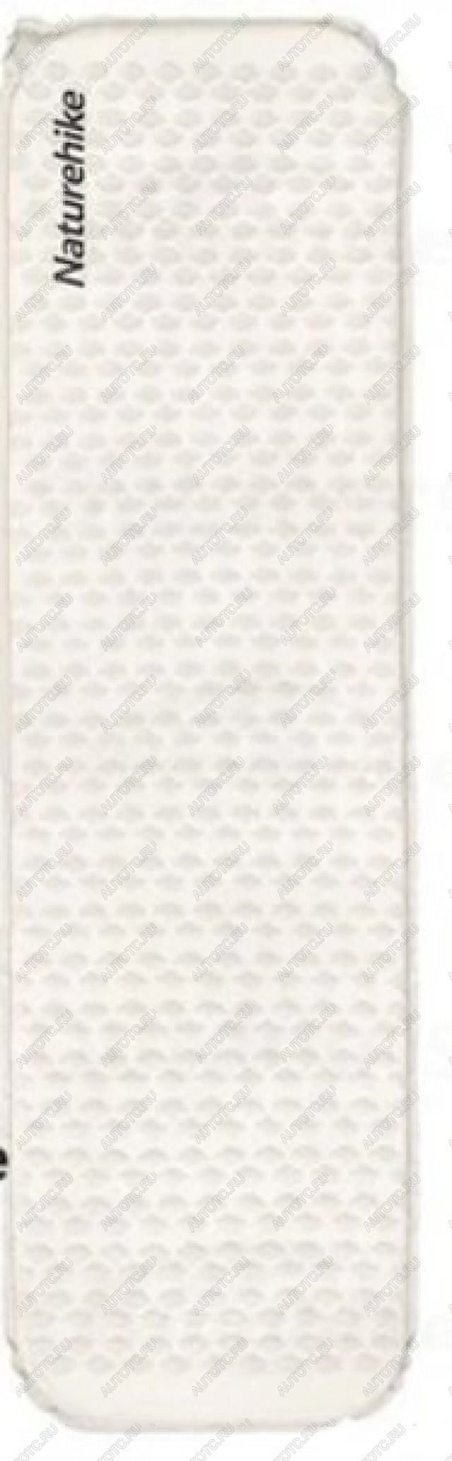 2 619 р. Коврик самонадувающийся Naturehike, 185x55x3,5 см, светло-серый (уценка)  cnk2300dz013-sqg_u  с доставкой в г. Пермь