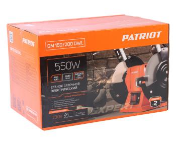 10 099 р. Точило 550Вт 150мм 2980обмин. с подсветкой PATRIOT PATRIOT gm 150200 dwl  с доставкой в г. Пермь. Увеличить фотографию 6