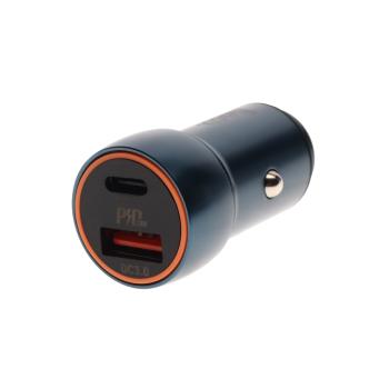 489 р. Устройство зарядное в прикуриватель 1USB + 1 Type C 12V HOCO HOCO z46a blue  с доставкой в г. Пермь. Увеличить фотографию 1