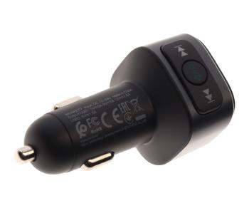 799 р. Устройство зарядное в прикуриватель с трансмиттером (bluetooth,hands free) HOCO HOCO e67 black  с доставкой в г. Пермь. Увеличить фотографию 3