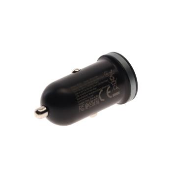 319 р. Устройство зарядное в прикуриватель 1USB + 1 Type C 12V BOROFONE BOROFONE bz22 black  с доставкой в г. Пермь. Увеличить фотографию 3