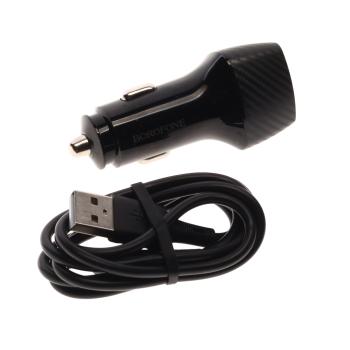 319 р. Устройство зарядное в прикуриватель 2USB 12V BOROFONE BOROFONE bz31a black  с доставкой в г. Пермь. Увеличить фотографию 2