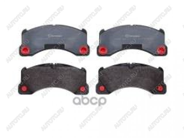 18 449 р. Колодки тормозные передние (4шт.) BREMBO Porsche Cayenne 958 (2010-2014)  с доставкой в г. Пермь