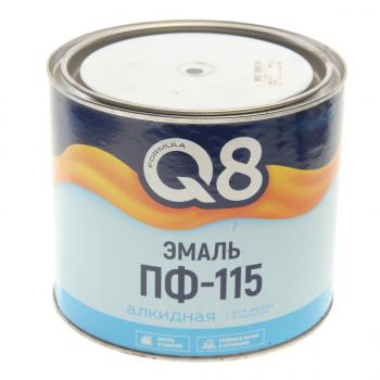 599 р. Краска черная 1.9кг ПФ-115 FORMULA Q8 FORMULA Q8 48070  с доставкой в г. Пермь. Увеличить фотографию 1