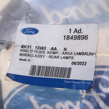 10 199 р. Жгут проводов FORD Transit (15-) фонаря заднего правого OE FORD 1849896  с доставкой в г. Пермь. Увеличить фотографию 3