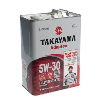2 899 р. Масло моторное Adaptec C3 5W30 синт.4л TAKAYAMA TAKAYAMA 6056086  с доставкой в г. Пермь. Увеличить фотографию 1