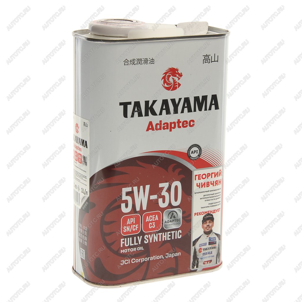949 р. Масло моторное Adaptec C3 5W30 синт.1л TAKAYAMA TAKAYAMA 6056084  с доставкой в г. Пермь