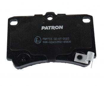 1 249 р. Колодки тормозные передние (4шт.) PATRON Mazda 121 (1996-2003)  с доставкой в г. Пермь. Увеличить фотографию 2