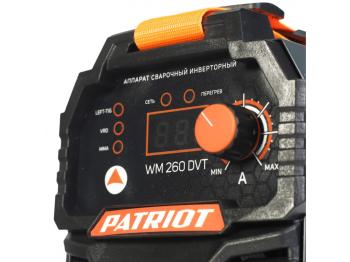 14 449 р. Аппарат сварочный 10.7кВт 20-230А d=1.6-6.0 140-240В инвертор PATRIOT PATRIOT wm260dvt   с доставкой в г. Пермь. Увеличить фотографию 7