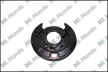 2 999 р. Кожух HYUNDAI Tucson (04-) KIA Sportage (04-) (4WD) диска тормозного заднего левого MANDO MANDO ex582512e500  с доставкой в г. Пермь. Увеличить фотографию 1