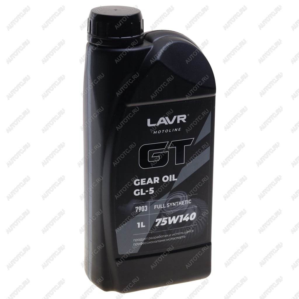 1 599 р. Масло трансмиссионное GT GEAR OIL GL-5 75W140 синт.1л MOTO LAVR LAVR ln7903  с доставкой в г. Пермь