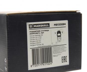 4 389 р. Подшипник ступицы PEUGEOT 207,307,308 CITROEN C3,C4,C5 передней MARSHALL MARSHALL m8133584  с доставкой в г. Пермь. Увеличить фотографию 3