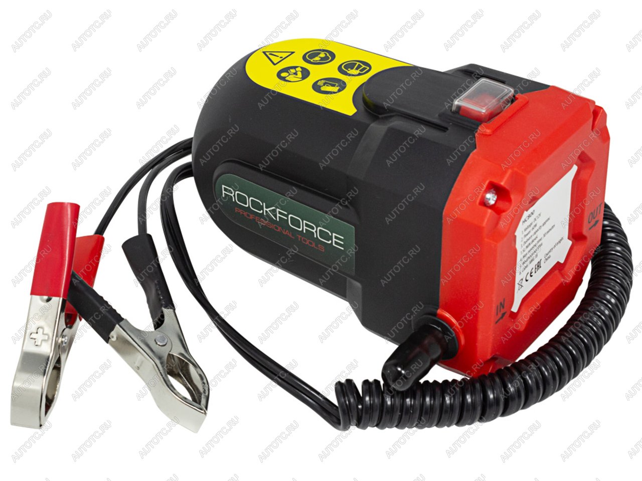 2 399 р. Насос для перекачки дизтоплива помповый 12V 0.2-1.5 лмин. ROCKFORCE ROCKFORCE rf-hc800  с доставкой в г. Пермь