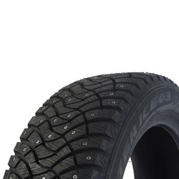 10 999 р. Покрышка DUNLOP SP Winter Ice 03 шип. DUNLOP 20555 r17  с доставкой в г. Пермь. Увеличить фотографию 2