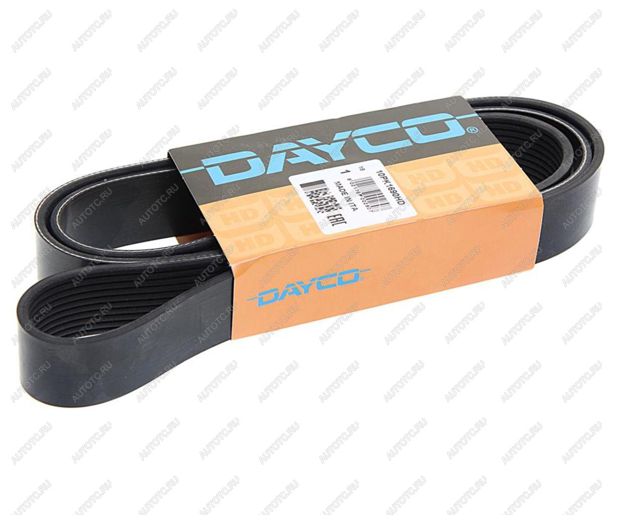 2 799 р. Ремень приводной поликлиновой 10PK1690HD DAYCO DAYCO 10pk1690hd  с доставкой в г. Пермь